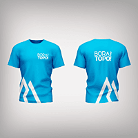 CAMISETA TACTEL - BORA PRO TOPOO - PRETO