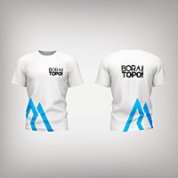 CAMISETA TACTEL - BORA PRO TOPOO - PRETO