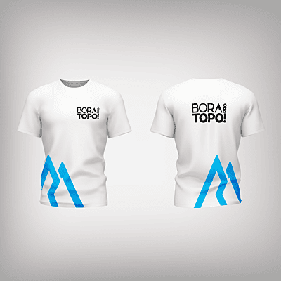 CAMISETA TACTEL - BORA PRO TOPOO - PRETO